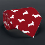 Cravate Pembroke Welsh Corgi Motif<br><div class="desc">Ce cravate motif Corgi original fait un grand cadeau pour les papas de chien! Disponible dans une variété de couleurs, cette cravate cool fait une déclaration pour quiconque aime Pembroke Welsh Corgis. Un cadeau génial pour le type qui porte une cravate pour les affaires, ou pour des événements spéciaux comme...</div>