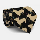 Cravate Pembroke Welsh Corgi ShadowTie (Roulé)