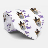 Cravate Pembroke Welsh Corgi Trick (Roulé)
