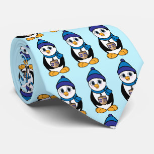 Cravate Penguin avec un rêve à Hanoukka