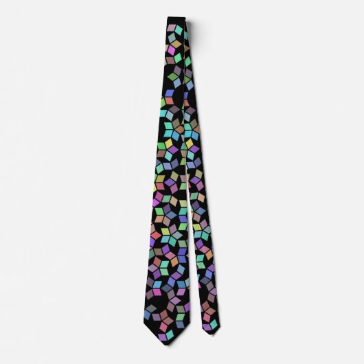 cravate Penrose multicolore (Devant)