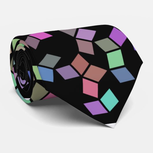 cravate Penrose multicolore (Roulé)