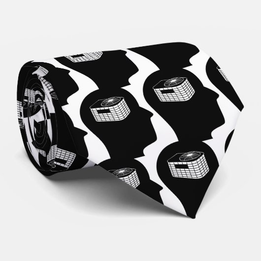 Cravate Penser à la CAHT (Roulé)