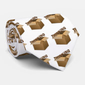 Cravate Penser À L'Extérieur De La Boîte (Roulé)