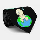 Cravate Pensez que… réutilisez (Roulé)