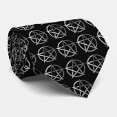 Cravate Pentacle pour Smart for Wiccans à l'Office (Roulé)