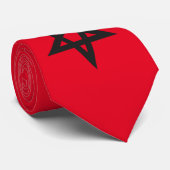 Cravate Pentagone étoilé (Roulé)