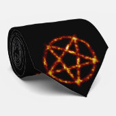 Cravate pentagramme (Roulé)