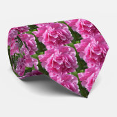 Cravate Peony rose (Roulé)