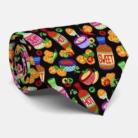 Cravate Pépites de poulet et sauce à tremper (Roulé)