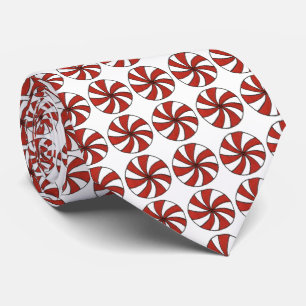 Cravate Peppermenthe Swirl Sucre de canne dur Mint Noël