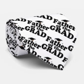 Cravate Père de la Grad Grad Graduation (Roulé)
