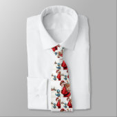 Cravate Père Noël (Attaché)