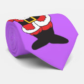 Cravate père Noël (Roulé)