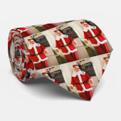 Cravate Père Noël (Roulé)