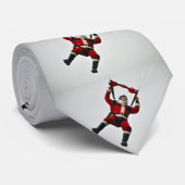 Cravate père Noël  (Roulé)