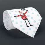 Cravate Père Noël<br><div class="desc">Hipster Père Noël en jean maigre pour un plaisir de Noël. Art original de Nic Squirrell.</div>