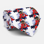 CRAVATE PÈRE NOËL DACHSHUND (Roulé)