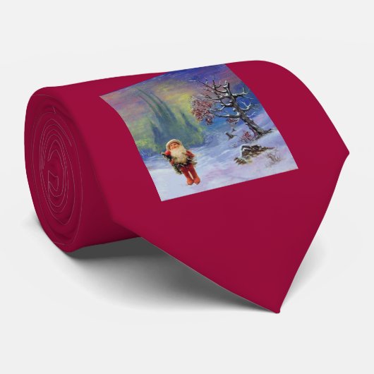 CRAVATE PÈRE NOËL DES GNOMES (Roulé)