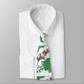 Cravate Père Noël et Reindeer à la veille de Noël (Attaché)