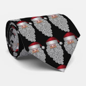 Cravate Père Noël festive (Roulé)