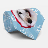 Cravate Père Noël Greyhound (Roulé)