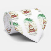 Cravate Père Noël hawaïen (Roulé)