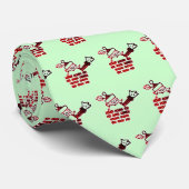 CRAVATE PÈRE NOËL LED (Roulé)