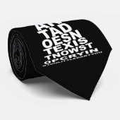 Cravate Père Noël n'existe pas (Roulé)