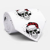 Cravate père Noël Skuls (Roulé)
