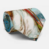 Cravate Père Noël vintage (Roulé)