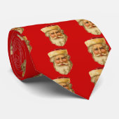 Cravate Père Noël vintage (Roulé)