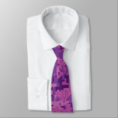 Cravate Perle comme Gemini Zodiac Symbole Camouflage numér (Attaché)