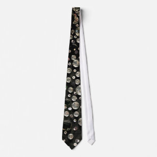 Cravate Perles en verre et paillettes