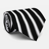 cravate "Perplexité noire" (Roulé)