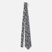 Cravate Perroquet gris d'Afrique - Partout Motif (Dos)