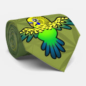 Cravate Perruche de bande dessinée (Roulé)