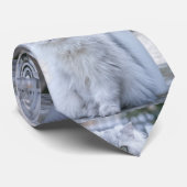 Cravate Persan de chinchilla (Roulé)
