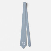 Cravate Personalized Custom Made Monogrammed (Devant)