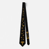 Cravate Personalized Physician's Caduceus Neck Tie (Devant)