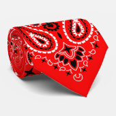Cravate personnalisable de Bandana (Roulé)
