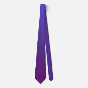 Cravate Personnalisé bleu et violet ombre