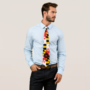 Cravate personnalisé par monogramme de drapeau du