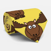 Cravate Personnaliser de la fête des Cerfs mignons (Roulé)