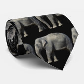 Cravate Personnaliser Elephant Party (Roulé)
