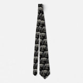 Cravate Personnaliser Elephant Party (Dos)