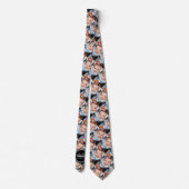 Cravate Personnaliser Votre deux motif photo Monogramme pe (Dos)