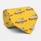 Cravate Personne de bâton de pharmacien--Cadeaux (Roulé)