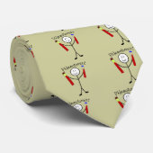 Cravate Personne de bâton de Phlebotomist (Roulé)