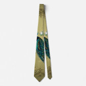 Cravate Pétac avec fleurs (Devant)